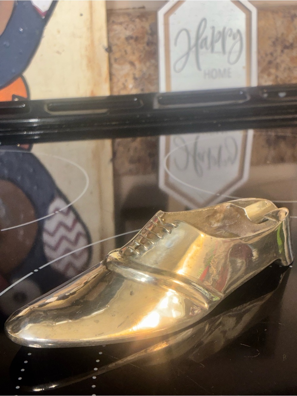 Brass ASHTRAY Shoe - Picture 4 of 7